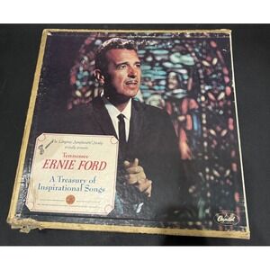 TENNESSEE ERNIE FORD "A Treasury of Inspirational Songs", 6-LP Box Set, 1968, NM